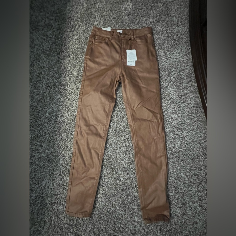 NWT Faux Leather Jean Skinny Pants